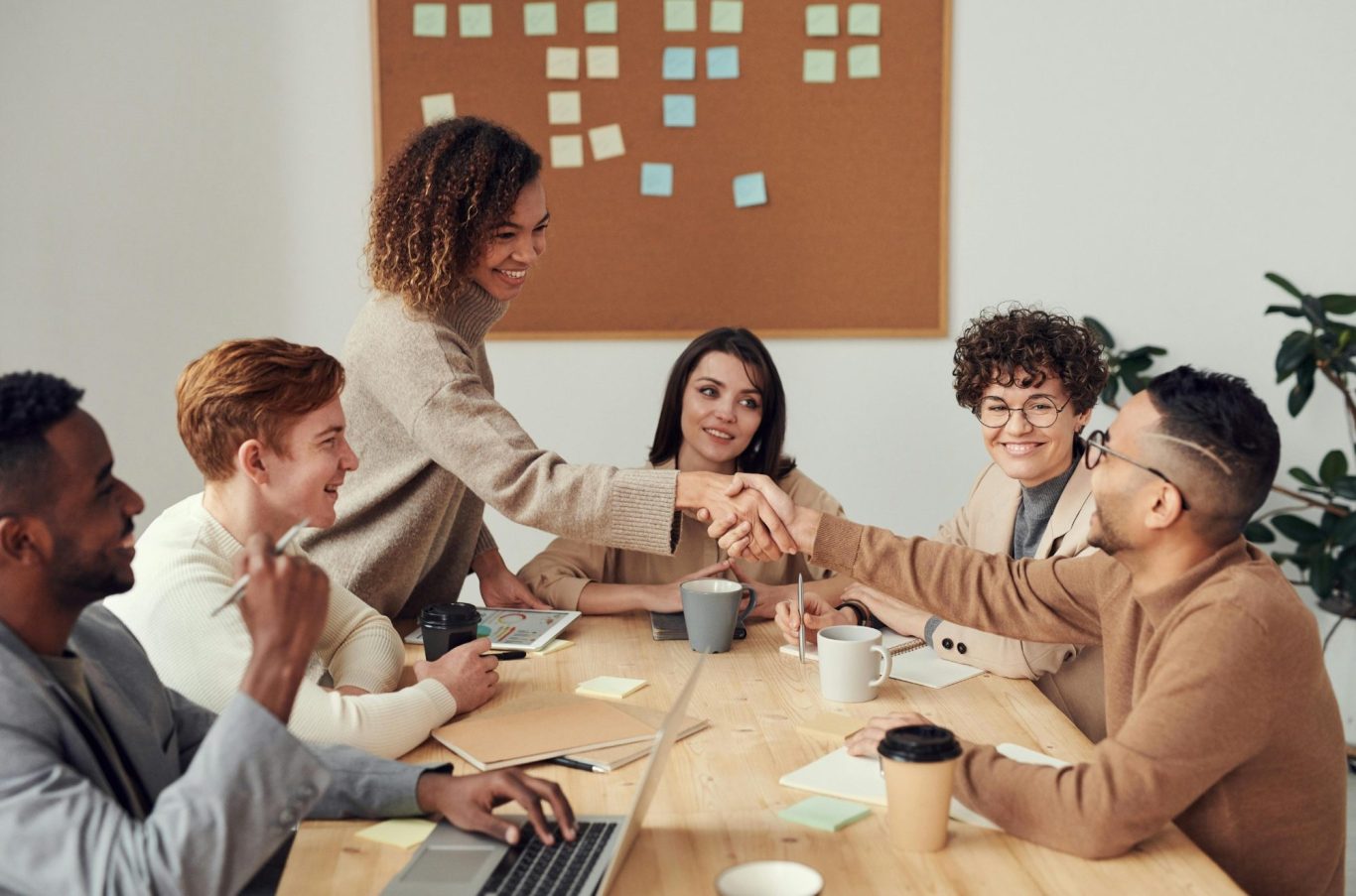 https://www.pexels.com/sv-se/foto/mote-arbete-mangfald-samarbete-3184291/